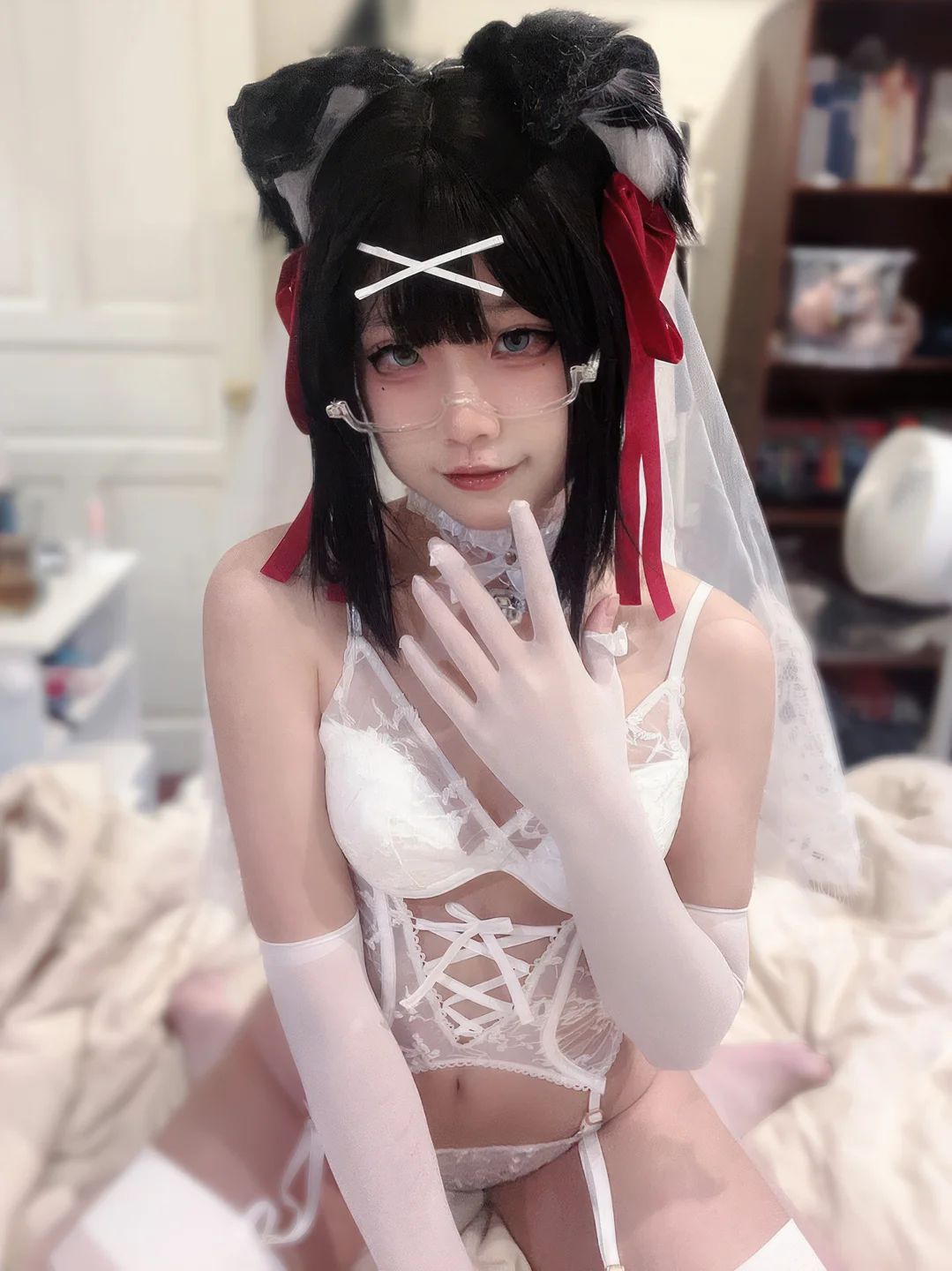 清水凪 - No.019 小狗花嫁 [37P,3V-284MB] tg@simisebaisi 【丝足阁】001.webp